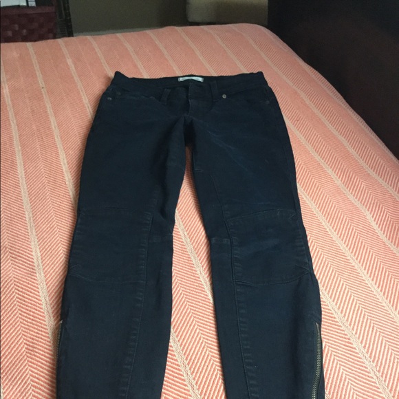 Madewell skinny skinny 9” black jeans - Picture 2 of 4